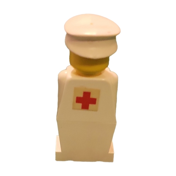 Lego Vtg Rare Original Minifigure Paremedics Assembled Vintage Ambulance Sign - Picture 2 of 9